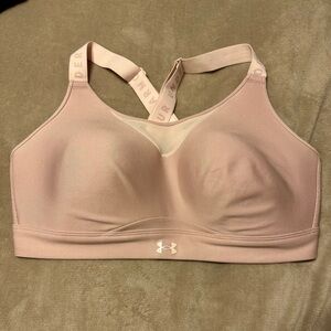UA Blush/Lavender XL Sports Bra